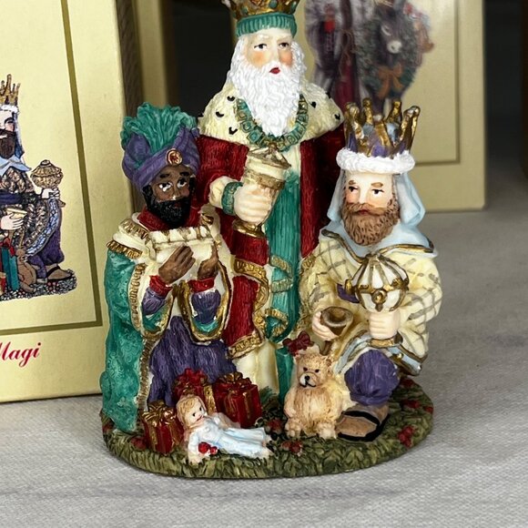 The International Santa Claus Collection The Three Magi Spain Figurine 1995 - Picture 9 of 16